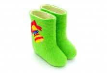 Children's felt boots "Bell" | Online store of linen products «Linife»