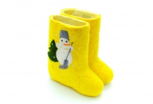 Children's boots "Winter" | Online store of linen products «Linife»