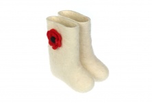 Children's boots "Poppy" | Online store of linen products «Linife»