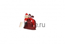 Bag "With Santa Claus" | Online store of linen products «Linife»