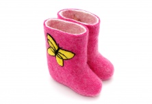 Children's boots "Butterfly" | Online store of linen products «Linife»
