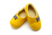 Children's slippers "Mouse" | Online store of linen products «Linife»