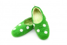 Felt slippers "Cups" | Online store of linen products «Linife»
