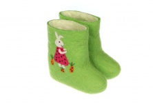 Children's boots "Bunny" | Online store of linen products «Linife»