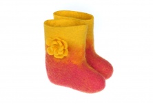Children's boots "Rainbow" | Online store of linen products «Linife»