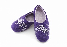 Купить Felt slippers "Melody"