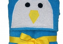 Towel with a hood "Penguin" | Online store of linen products «Linife»