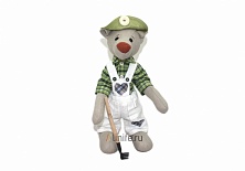 Doll "Teddy bear-gardener"