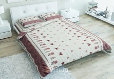 Linen bedding "Petushki" | Online store of linen products «Linife»