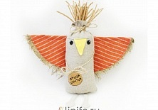 Slavic amulet "Bird of happiness" | Online store of linen products «Linife»