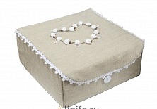 Wedding souvenir "Box" | Online store of linen products «Linife»