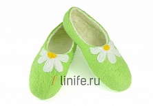 Купить Felt slippers "Summer"