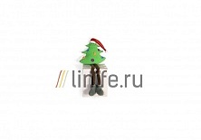 Toy "Christmas tree with legs" | Online store of linen products «Linife»