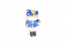 Doll "Snow Maiden with glasses" | Online store of linen products «Linife»