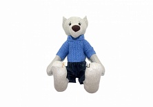 Doll "Bear in a sweater"