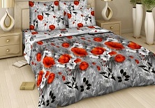 Poplin bed linen "Retro" | Online store of linen products «Linife»