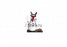 Toy "Snowman with horns" | Online store of linen products «Linife»