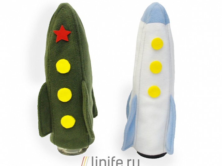 Rocket fuel bottle case | Online store of linen products «Linife»