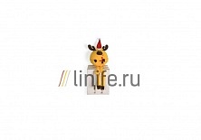 Ball "New Year's Deer" | Online store of linen products «Linife»