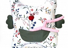 Pillow "Cat with sausages" | Online store of linen products «Linife»