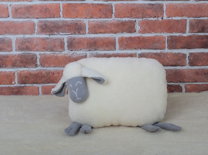Pillow toy "Sonya the Sheep" | Online store of linen products «Linife»