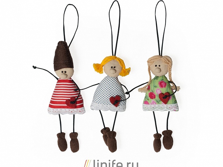 Slavic amulet "Girl with a hairdo" | Online store of linen products «Linife»