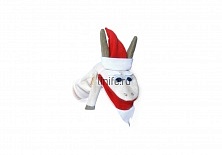 Antistress mitten "New Year's goat" | Online store of linen products «Linife»
