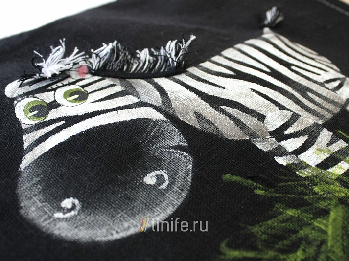 Bag "Zebra" | Online store of linen products «Linife»