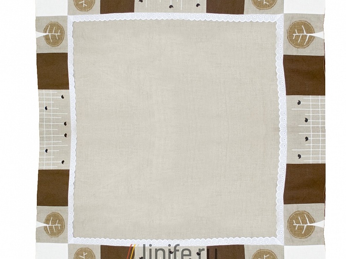 Tablecloth "Sparrows" | Online store of linen products «Linife»
