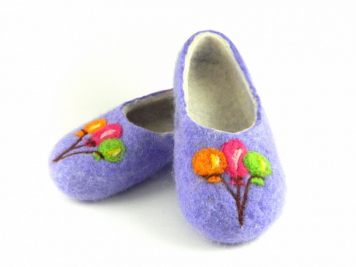 Children's slippers "Balls" | Online store of linen products «Linife»