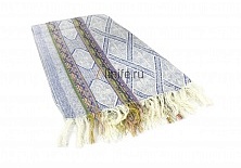 Towel blue "Diamonds" | Online store of linen products «Linife»