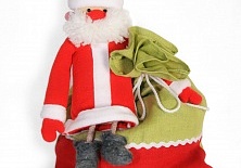Bag "Santa Claus" | Online store of linen products «Linife»