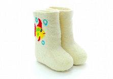 Children's felt boots "Rybki"