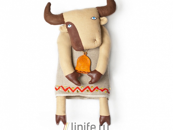 Slavic amulet "Bull" | Online store of linen products «Linife»