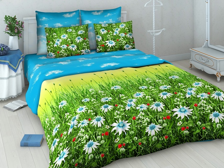 Bed linen from coarse calico "Native spaces" | Online store of linen products «Linife»
