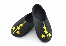 Купить Felt slippers "Captain"