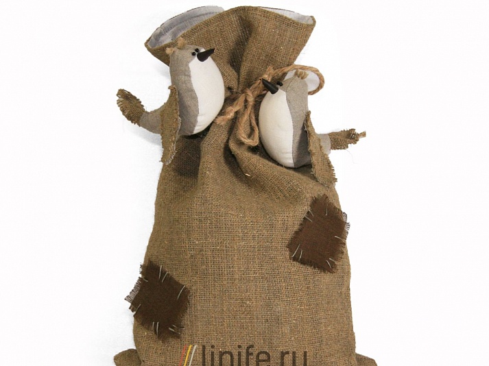 Bag "Sparrows" | Online store of linen products «Linife»