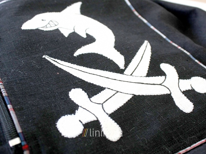 Backpack "Pirate" | Online store of linen products «Linife»