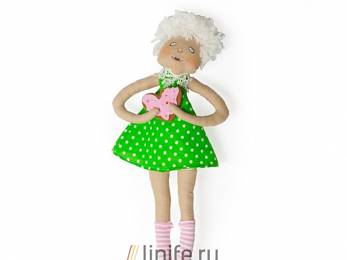 Doll "Girl Martha" | Online store of linen products «Linife»