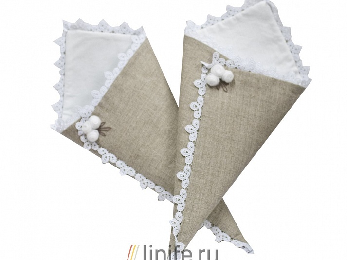 Wedding souvenir "Bags for petals" | Online store of linen products «Linife»