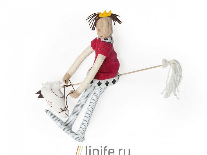 Slavic amulet "Prince with a horse" | Online store of linen products «Linife»