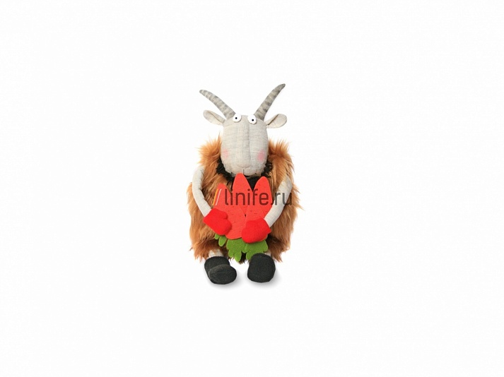Toy "Goat Kondrat" | Online store of linen products «Linife»