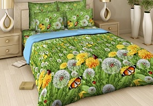 Poplin bed linen "Charm of summer"
