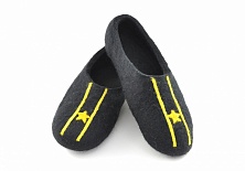 Купить Felt slippers "Captain 3 rank"