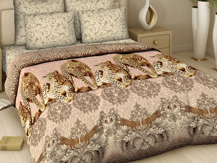 Bed linen from poplin "Prestige" | Online store of linen products «Linife»