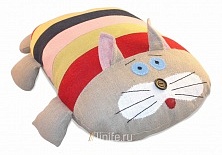 Pillow toy "Cat-loaf" | Online store of linen products «Linife»