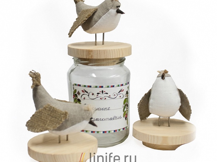 Cover "Sparrows" | Online store of linen products «Linife»