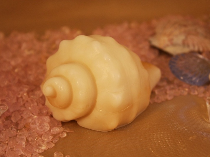 Handmade soap "Shell" | Online store of linen products «Linife»