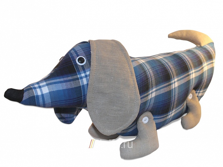 Pillow toy "Dachshund Tosya" | Online store of linen products «Linife»