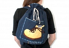 Backpack "Boot" | Online store of linen products «Linife»